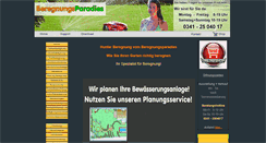 Desktop Screenshot of hunter-bewaesserung.de